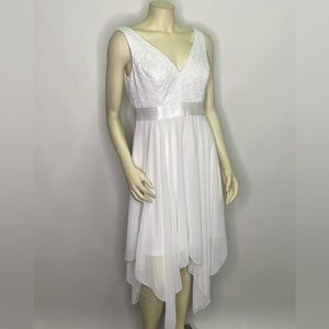 Float white Dress